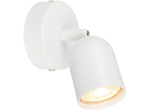 4002707446835 - Wandlampe Schwenkbar GU10 Fassung weiß 13 x 8 x 85 cm - Briloner