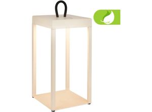 4002707459156 - Luca led Tischlampe kabellos Dimmbar Touch Kabellos Spritzwasserschutz Beige 315 x 13 x 13 cm - Briloner