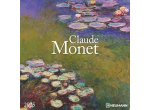 4002725987952 - N NEUMANNVERLAGE - Claude Monet 2025 Broschürenkalender 30x30cm Wandkalender mit Kunstwerken von Claude Monet internationalen Feiertagen und Mondp