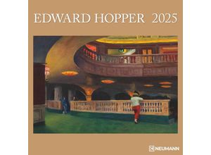 4002725987990 - N NEUMANNVERLAGE - Edward Hopper 2025 Broschürenkalender 30x30cm Wandkalender mit ausgewählten Werken von Edward Hopper internationalen Feiertagen