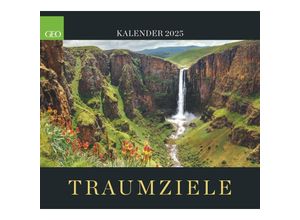 4002725988829 - GEO - Traumziele Wandkalender 2025 50x45cm Posterkalender mit den Traumzielen dieser Welt jeder Monat präsentiert ein anderes Sehnsuchtsziel