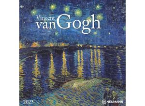 4002725994189 - N NEUMANNVERLAGE - Vincent van Gogh 2025 Broschürenkalender 30x30cm Wandkalender mit Abbildungen von Vincent van Gogh Mondphasen viel Platz für No