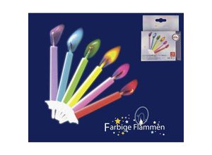 4002727110730 - 12 Geburtstagskerzen + Halter Kerzen - Tib Heyne