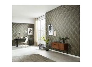 4002790209416 - Guido Maria Kretschmer Vliestapete 10146-15 Fashion For Walls welle schwarz 1005 x 053 m