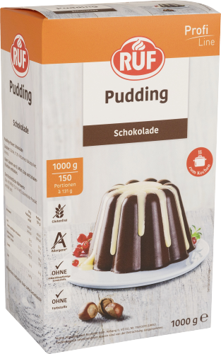 4002809001475 - Ruf Puddingpulver Schokolade Beutel 1kg