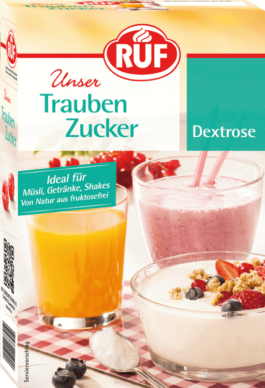 4002809002007 - Ruf Traubenzucker Dextrose 400g