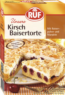 4002809027659 - Ruf Kirsch-Baisertorte Backmischung 350g