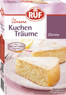 4002809037146 - Ruf Kuchen Träume Zitrone Backmischung 425g