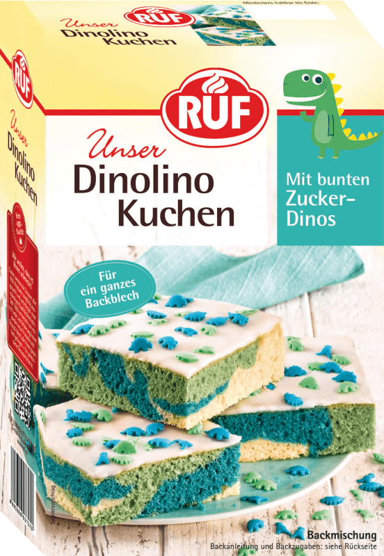 4002809037351 - Ruf Dinolino Kuchen Backmischung 850g