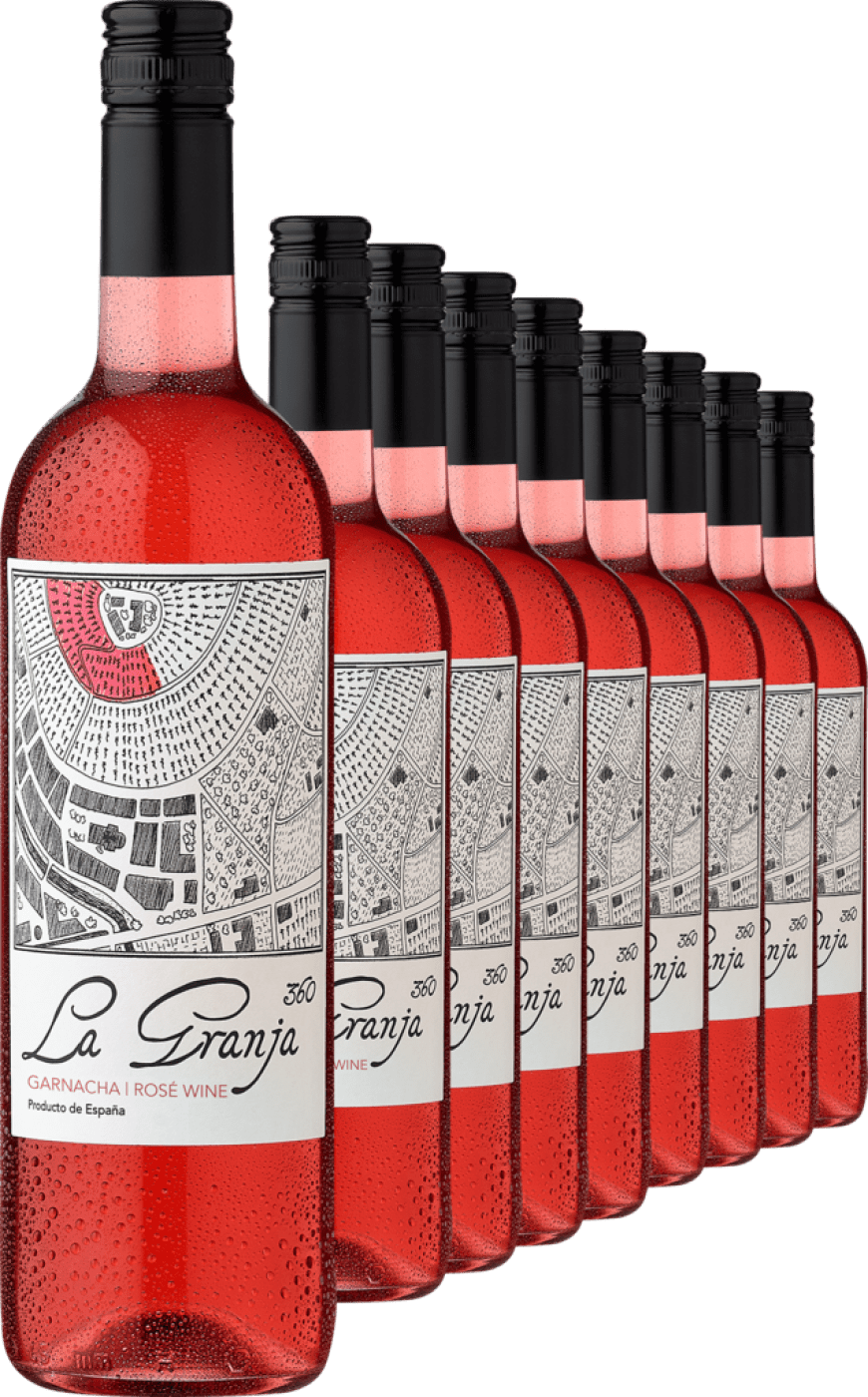 4002859983004 - 2022 La Granja 360° Garnacha Rosado im 9er-Vorratspaket