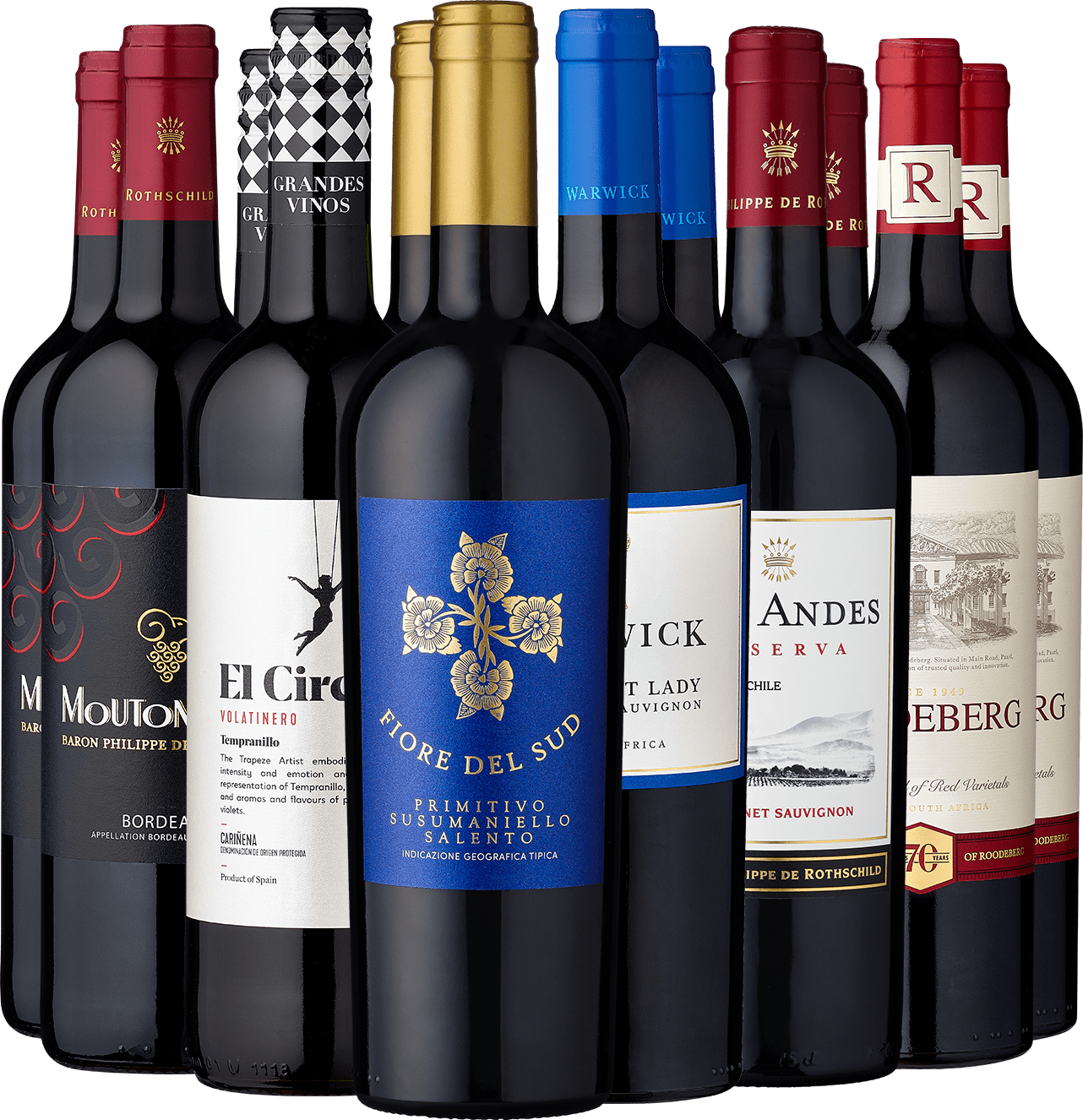 4002859984407 - 12er-Probierpaket »Rotwein Starterset«