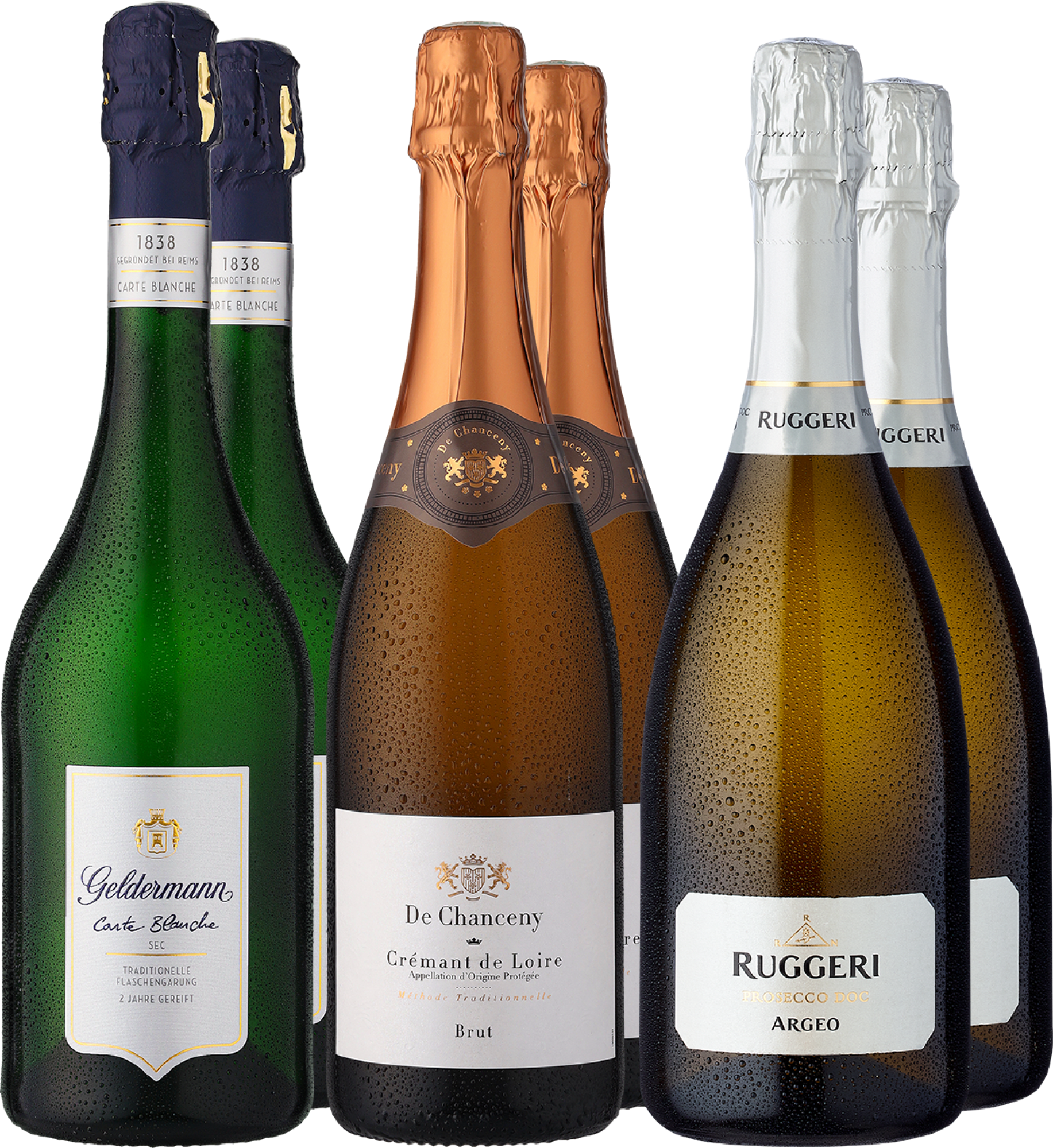 4002859984445 - 6er-Probierpaket »Schaumweine zum Kennenlernen«