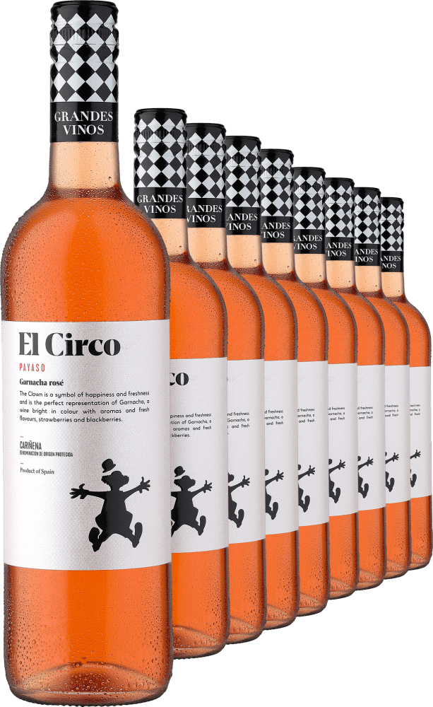 4002859984469 - 2021 El Circo »Payaso« Garnacha Rosado im 9er-Vorratspaket