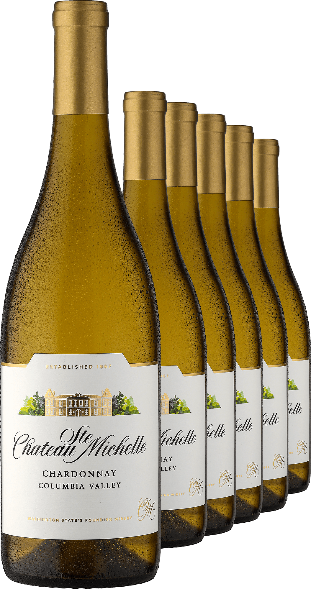 4002859984490 - 2021 Chateau Ste Michelle Columbia Valley Chardonnay im 6er-Vorratspaket