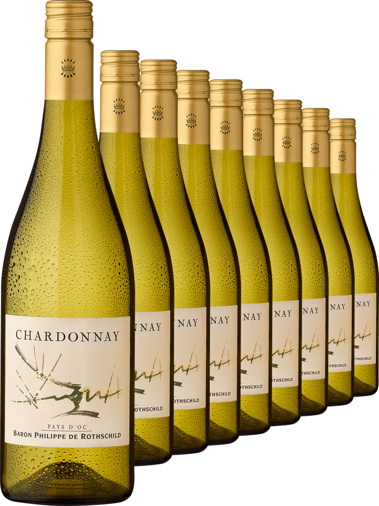 4002859984575 - 2023 Baron Philippe de Rothschild Chardonnay im 9er-Vorratspaket