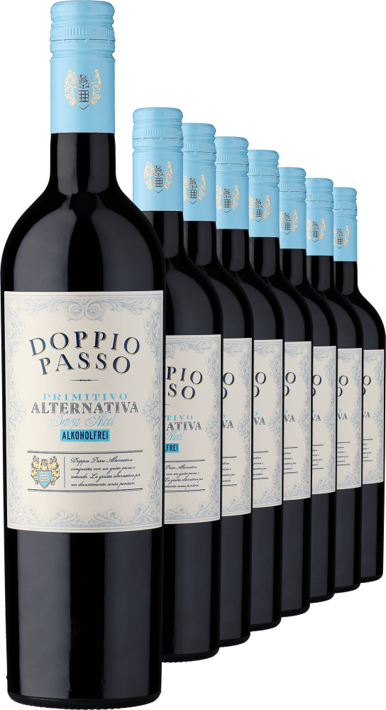 4002859984889 - Doppio Passo Primitivo »Alternativa« alkoholfrei im 8er-Vorratspaket