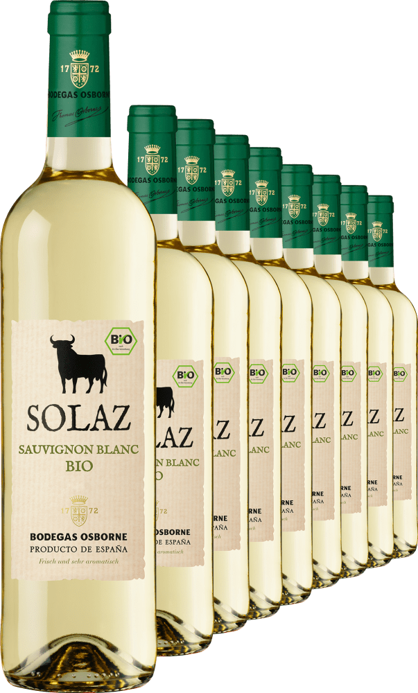 4002859984940 - 2020 Osborne Solaz Sauvignon Blanc – Bio im 9er-Vorratspaket