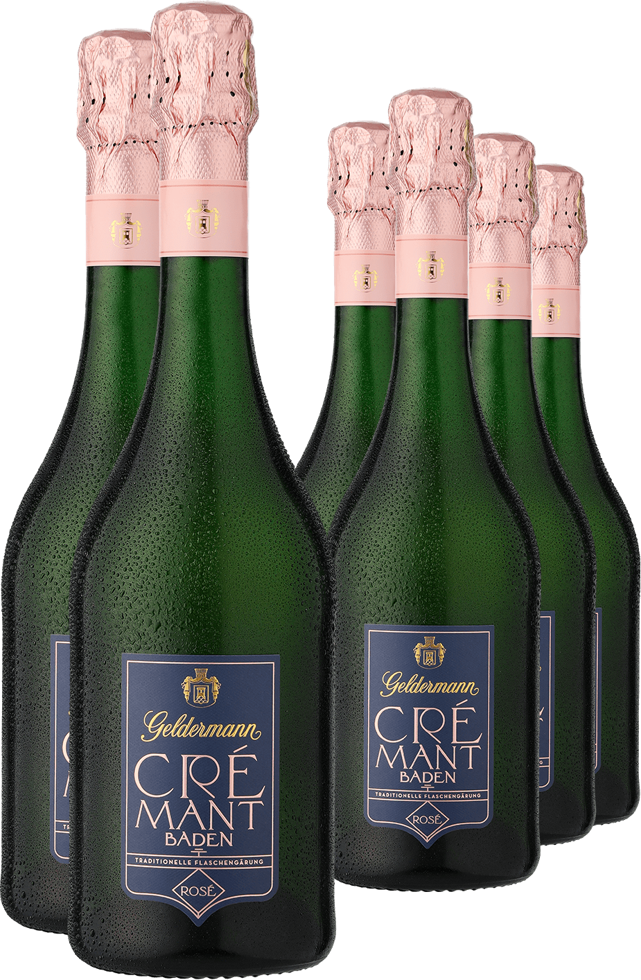 4002859986074 - Geldermann Crémant Brut Rosé im 6er-Vorratspaket