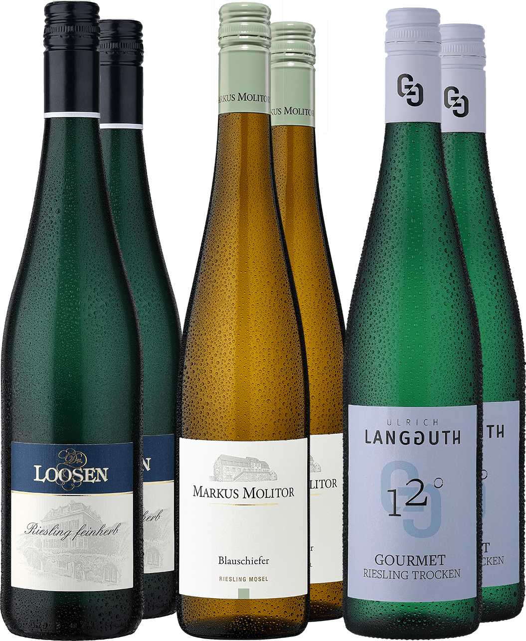 4002859987354 - 6er-Probierpaket »Rieslinge von der Mosel«