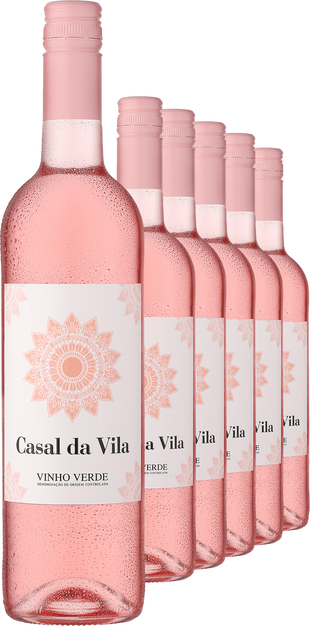 4002859987514 - 2022 Casal da Vila Vinho Verde Rosado im 6er-Vorratspaket