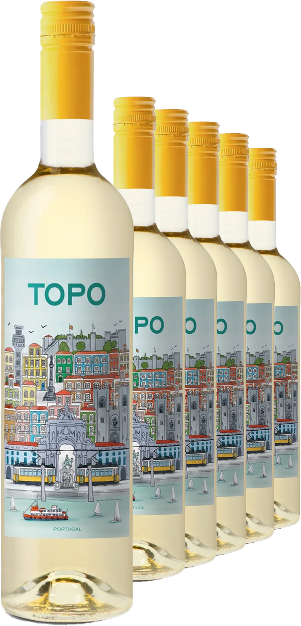 4002859987521 - 2023 Casa Santos Lima »Topo« Branco im 6er-Vorratspaket