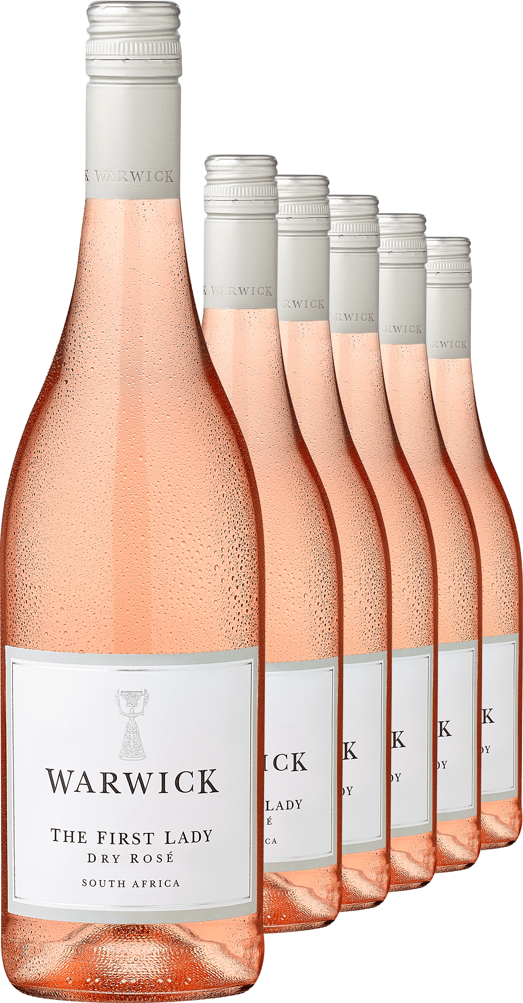 4002859987699 - 2022 Warwick Estate »The First Lady« Dry Rosé im 6er-Vorratspaket