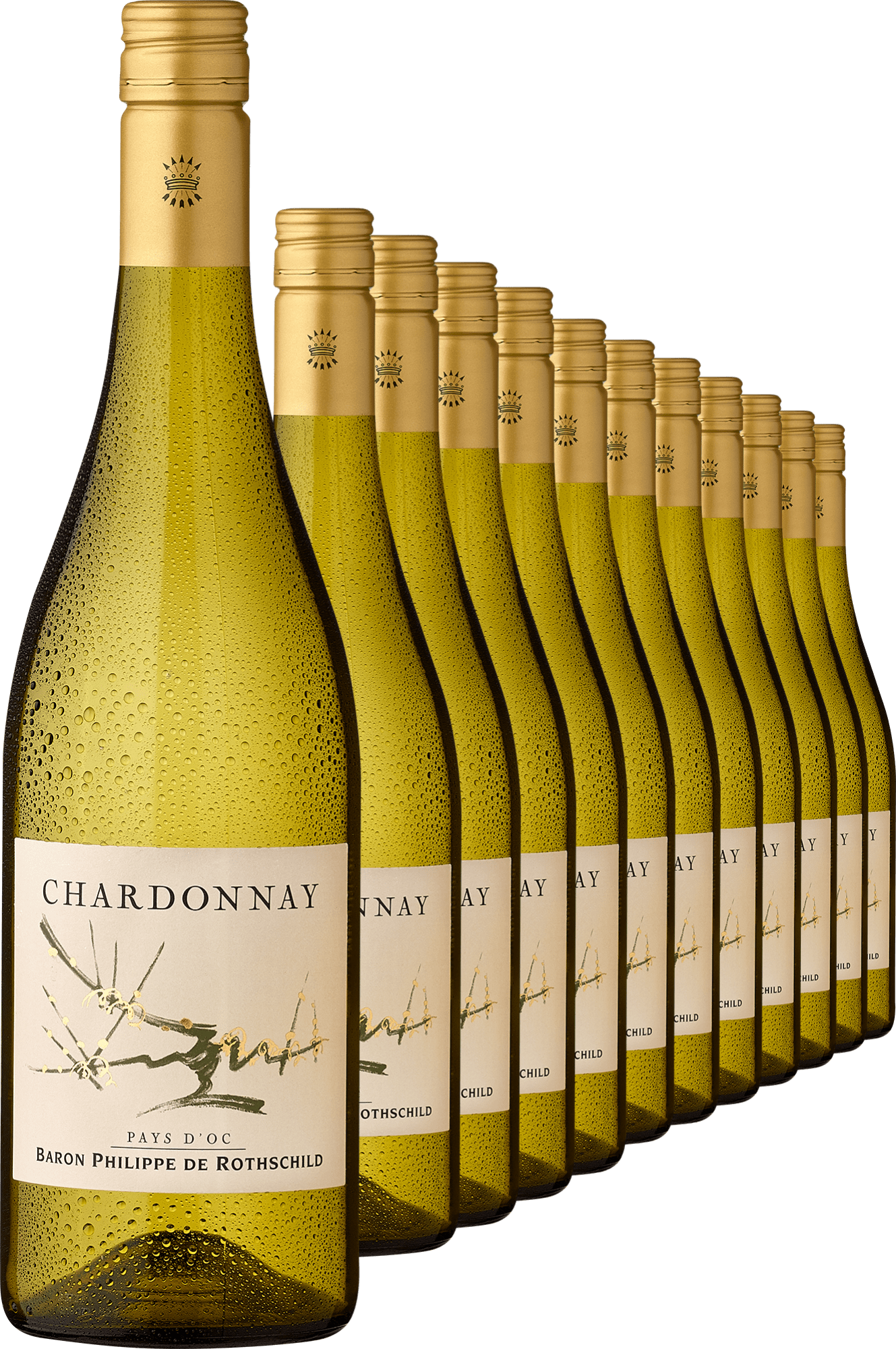 4002859988542 - 2023 Baron Philippe de Rothschild Chardonnay im 12er-Vorratspaket