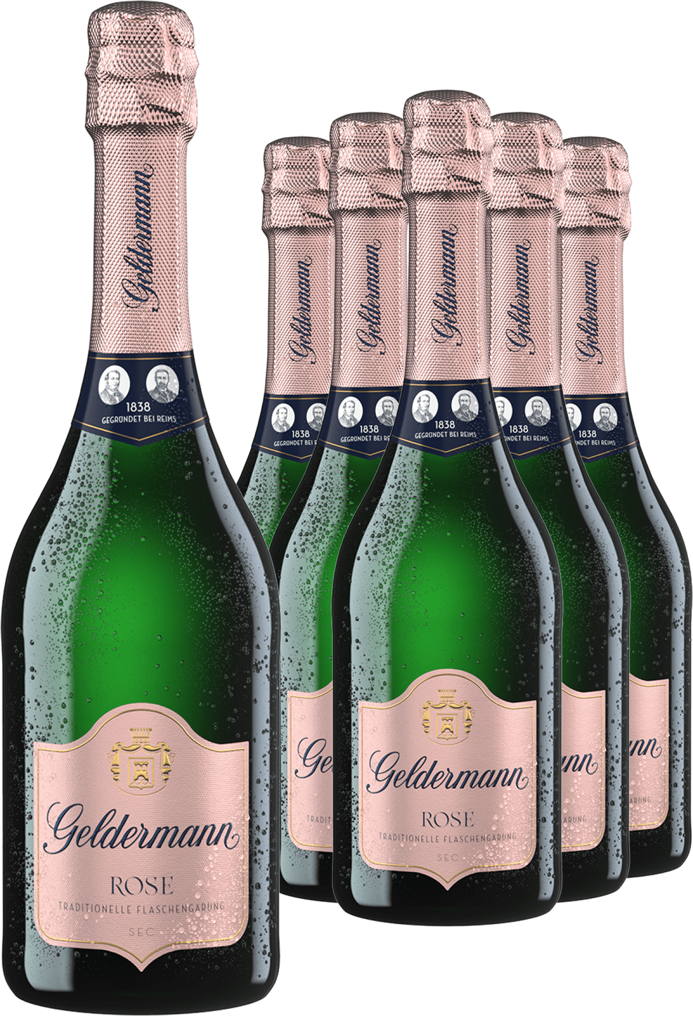 4002859988894 - 5+1-PAKET Geldermann Les Premiers Brut Rosé