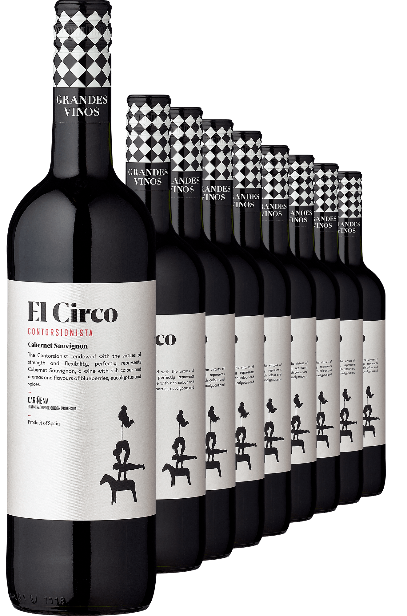 4002859989013 - 2022 El Circo »Contorsionista« Cabernet Sauvignon im 9er-Vorratspaket