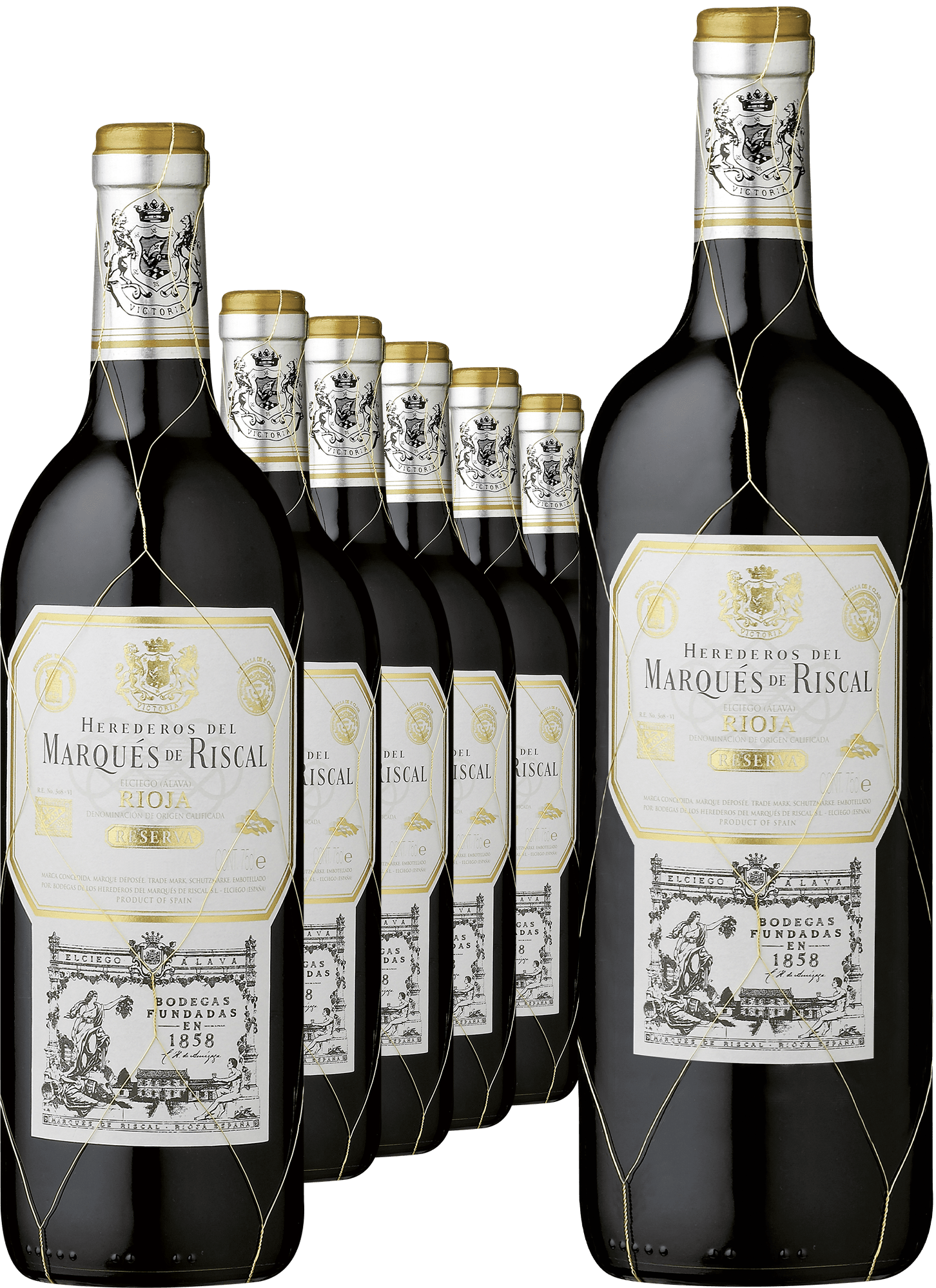4002859989280 - 2020 Marqués de Riscal Reserva im 6er-Vorratspaket + 2018er 15l Magnumflasche GRATIS