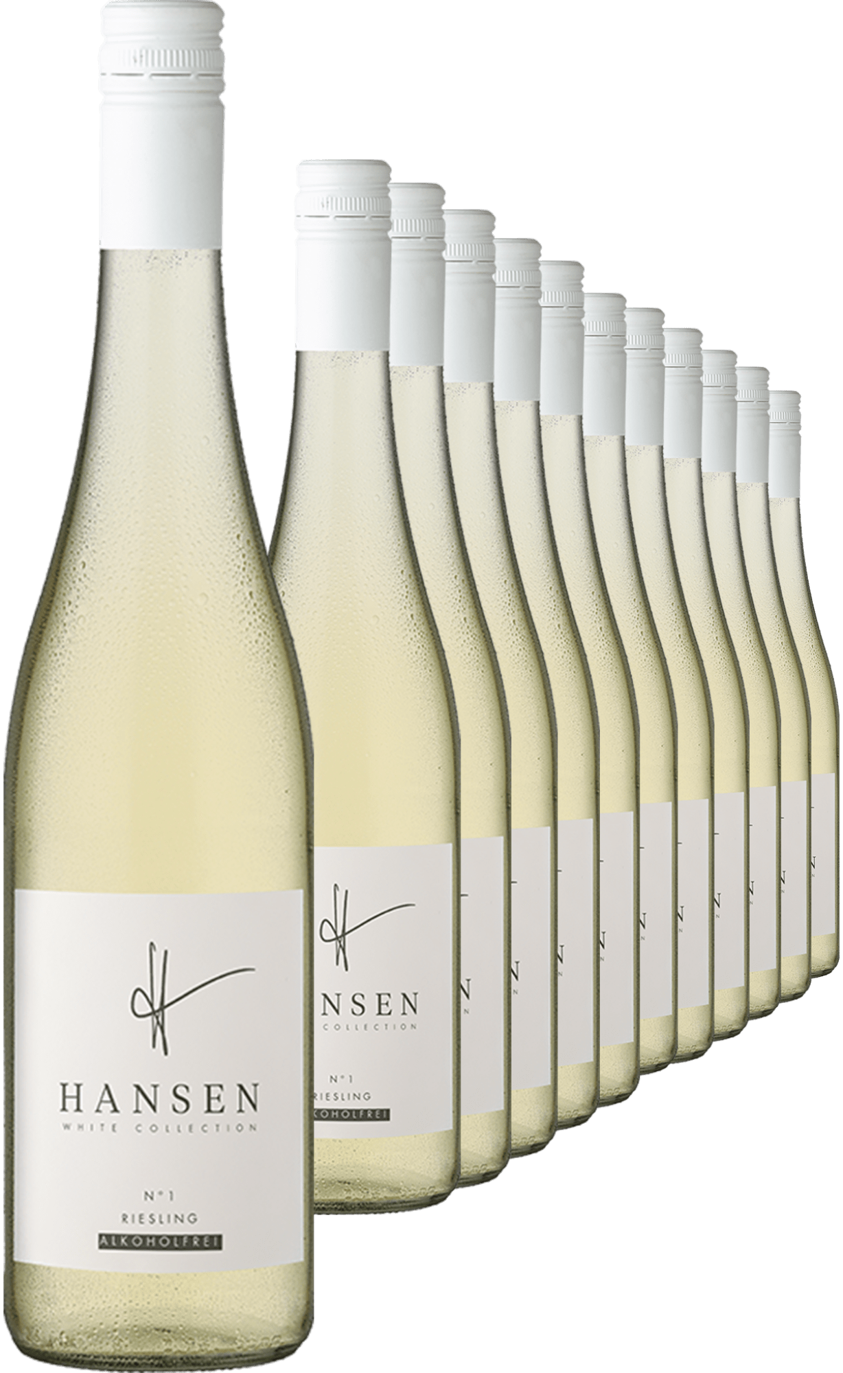 4002859989365 - HANSEN »White Collection« N°1 Riesling Alkoholfrei im 12er-Vorratspaket