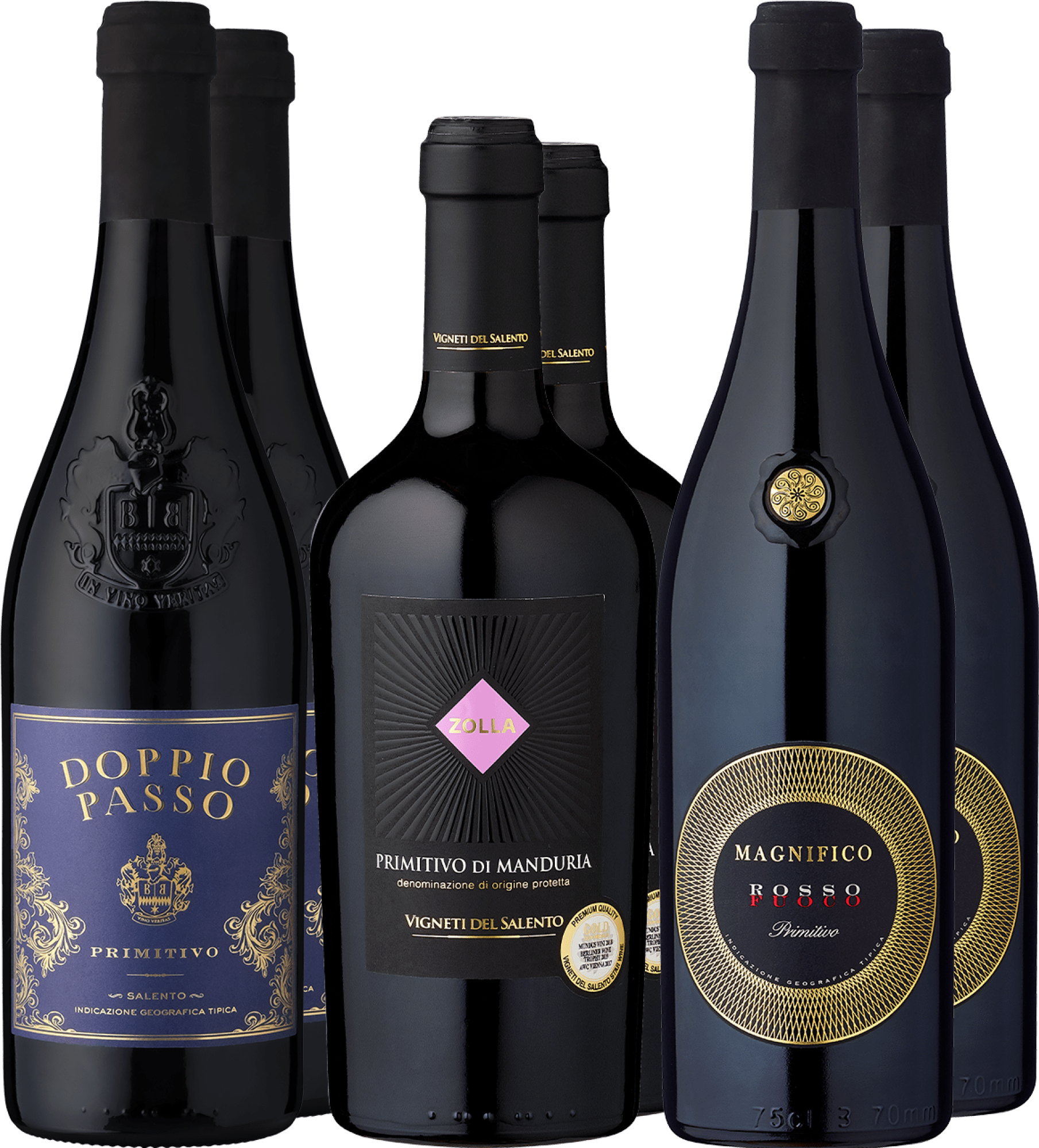 4002859994222 - 6er-Probierpaket »Primitivo-Schätze«