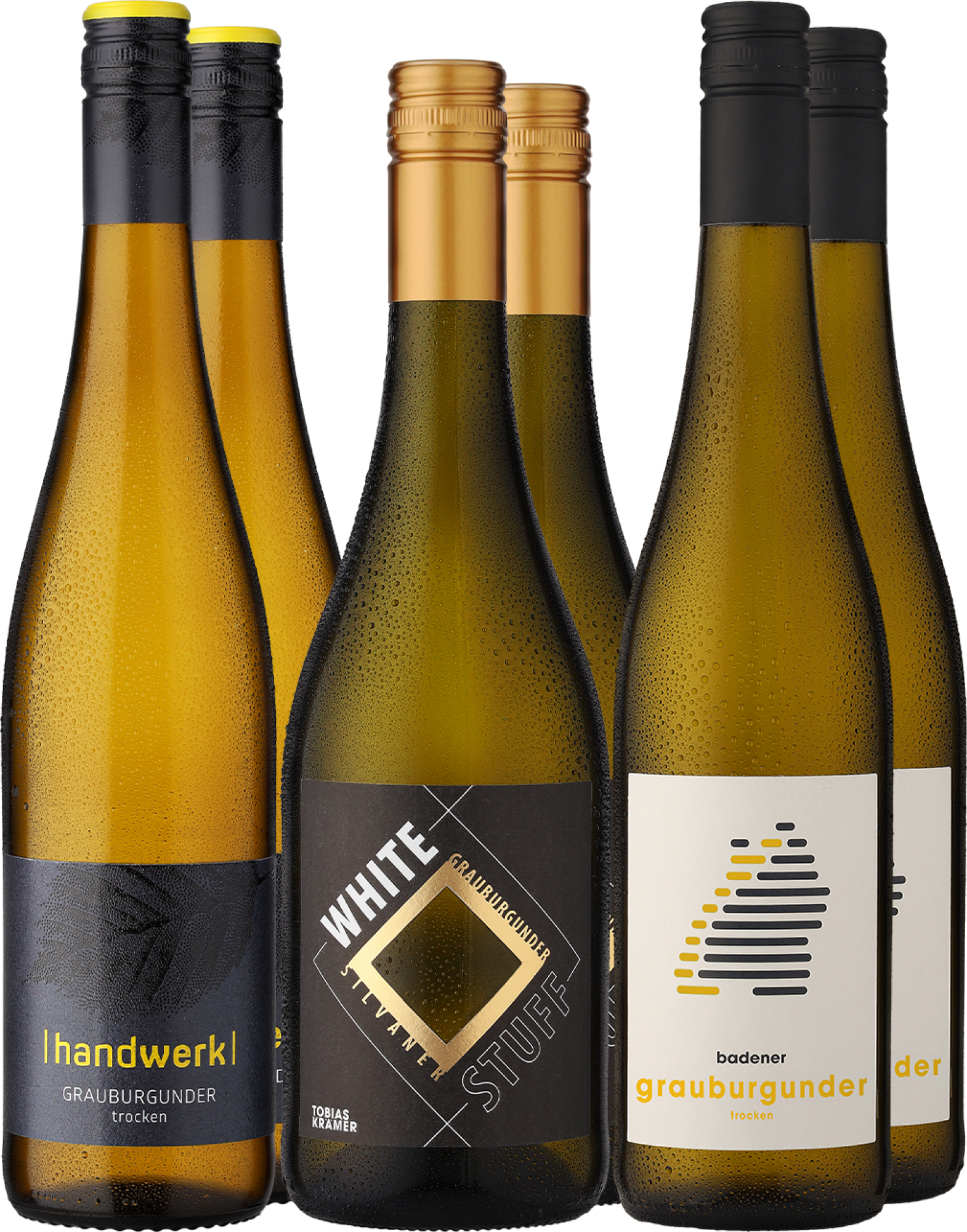 4002859994260 - 6er-Probierpaket »Grauburgunder-Favoriten« 4002859994260 - 6er-Probierpaket »Grauburgunder-Favoriten«