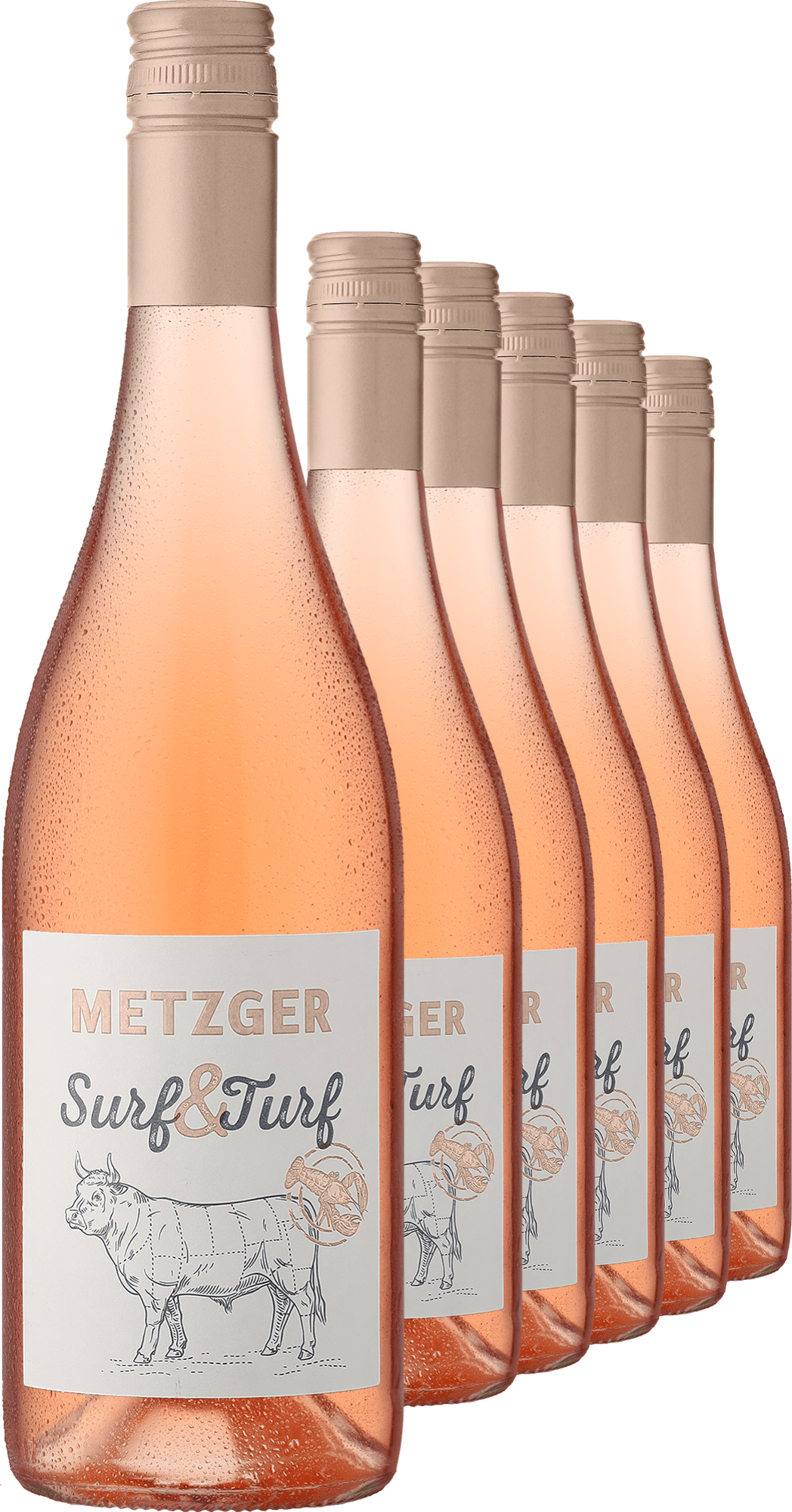 4002859994604 - 2024 Metzger »Surf
Turf« Rosé im 6er-Vorratspaket