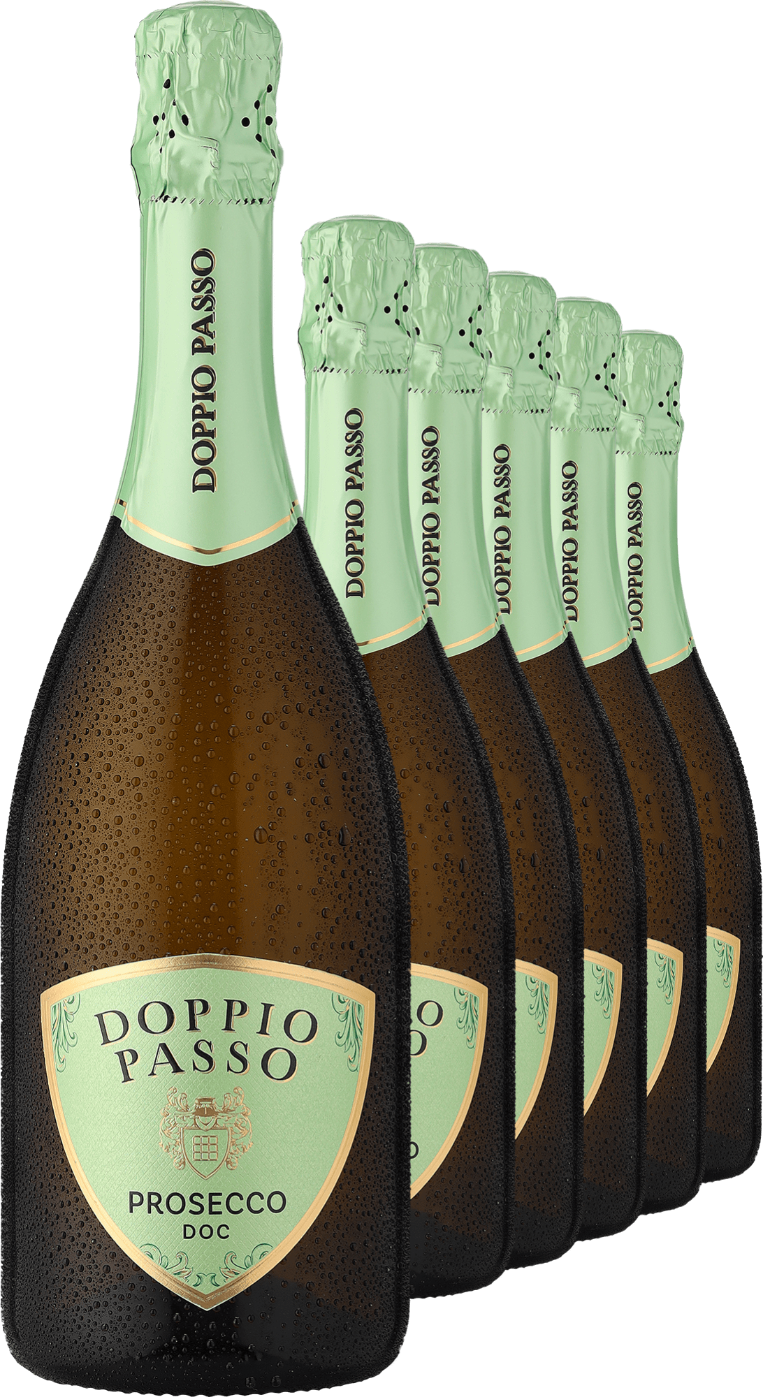 4002859996738 - Doppio Passo Prosecco Spumante Extra Dry im 6er-Vorratspaket