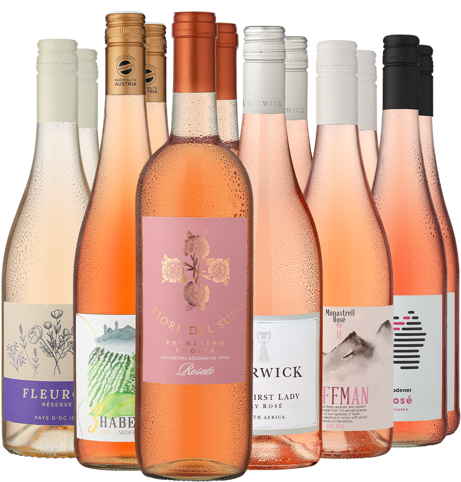 4002859997223 - 12er-Probierpaket »Top 50 Rosé Bestseller«