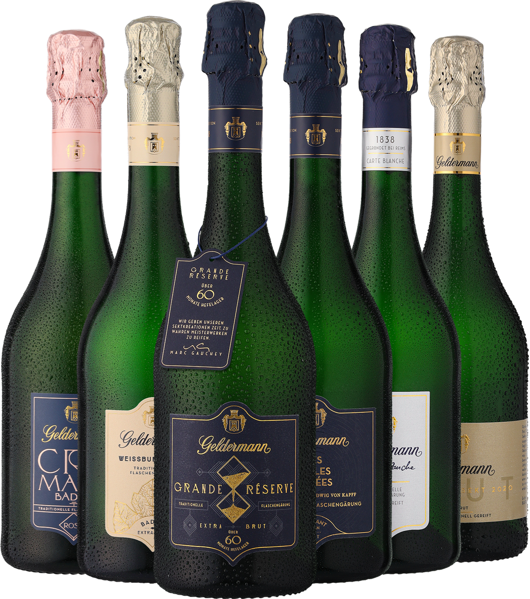4002859997278 - 6er-Probierpaket »Geldermann Bestseller Mix« 4002859997278 - 6er-Probierpaket »Geldermann Bestseller Mix«
