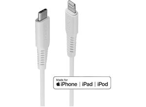 4002888313186 - LINDY USB-Kabel USB 20 Apple Lightning Stecker USB-C® Stecker 300 m Weiß 31318