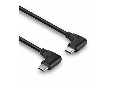 4002888320085 - LINDY USB 20 Typ C Kabel 2 x 90° gewinkelt 05m