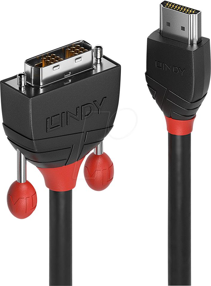 4002888362733 - LINDY HDMI DVI Adapterkabel HDMI-A Stecker DVI-D 18+1pol Stecker 300 m Schwarz 36273 HDMI-Kabel 4002888362733 - LINDY HDMI DVI Adapterkabel HDMI-A Stecker DVI-D 18+1pol Stecker 300 m Schwarz 36273 HDMI-Kabel