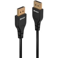 4002888364614 - LINDY DisplayPort 14 Kabel Slim - schwarz 1 Meter (36461)