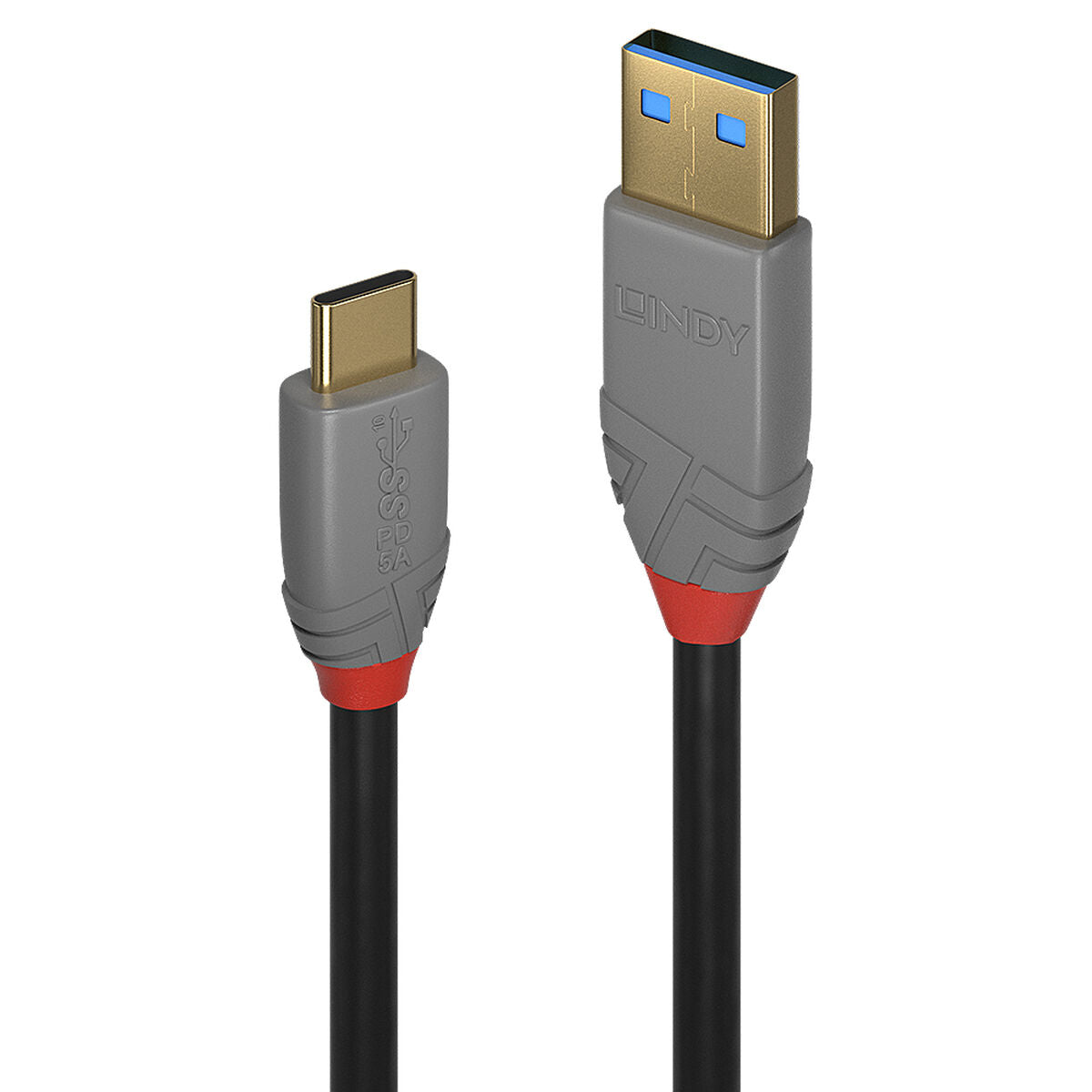 4002888369138 - USB-C-Kabel LINDY 36913 2 m Schwarz