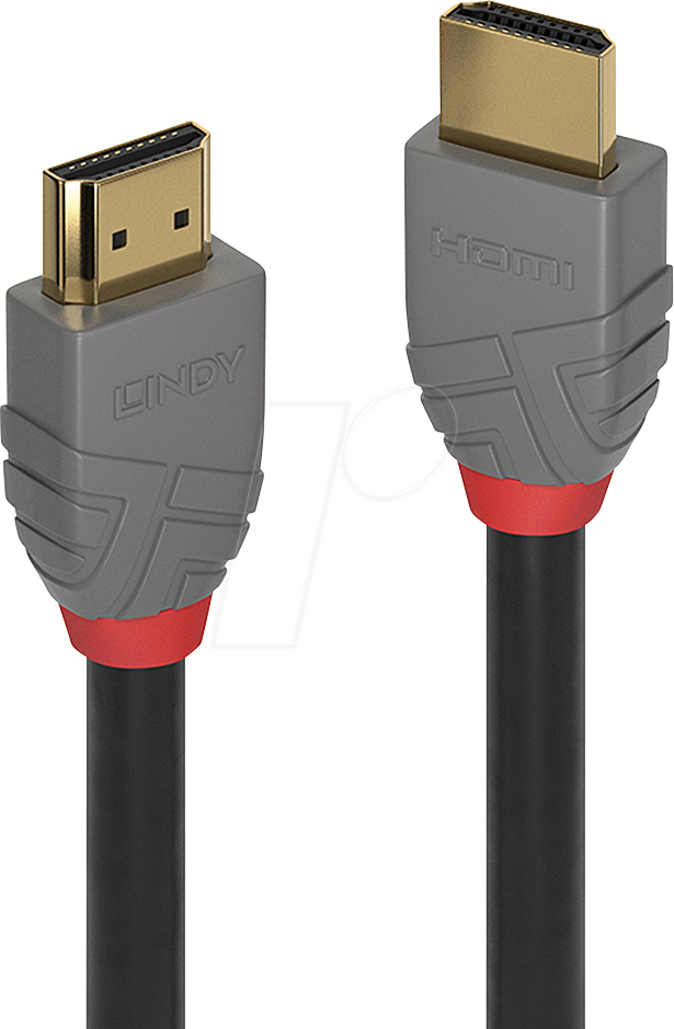 4002888369602 - LINDY 03m HDMI Typ A Kabel Anthra Line (36960) (36960)