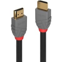 4002888369671 - LINDY Anschlusskabel HDMI-A Stecker HDMI-A Stecker 1000 m Schwarz Grau 36967 HDMI-Kabel