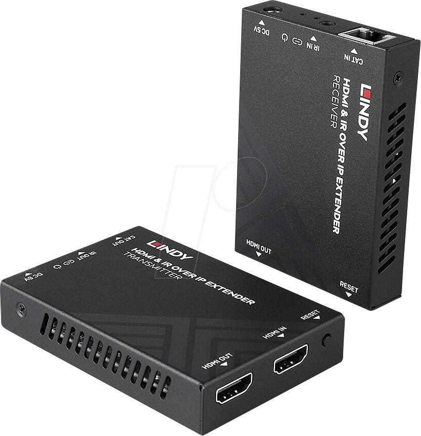 4002888383981 - LINDY HDMI & IR über IP Extender HDMI® HDMI Extender 150 m