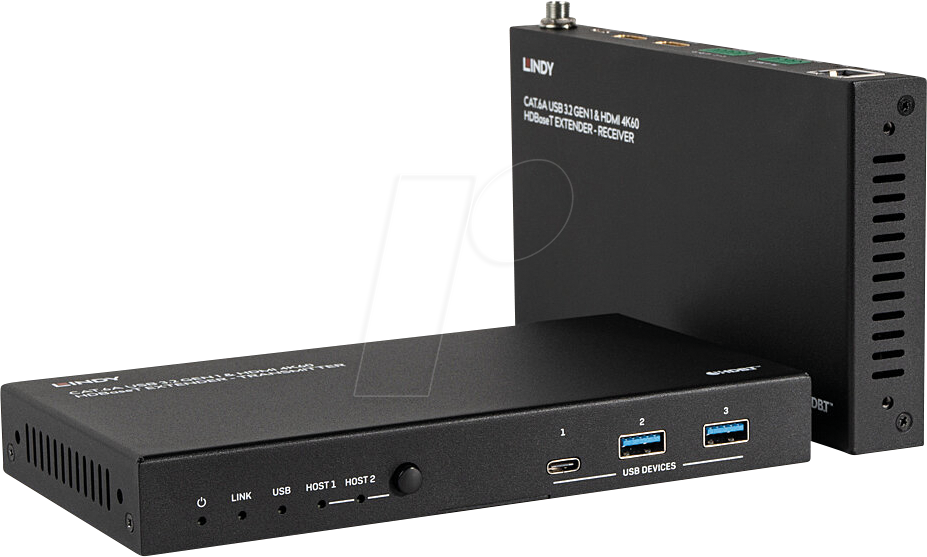 4002888393652 - LINDY 39365 - Extender Set HDBaseT 100 m 4k