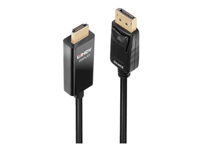 4002888409254 - LINDY Anschlusskabel DisplayPort Stecker HDMI-A Stecker 100 m Schwarz 40925 DisplayPort-Kabel 4002888409254 - LINDY Anschlusskabel DisplayPort Stecker HDMI-A Stecker 100 m Schwarz 40925 DisplayPort-Kabel