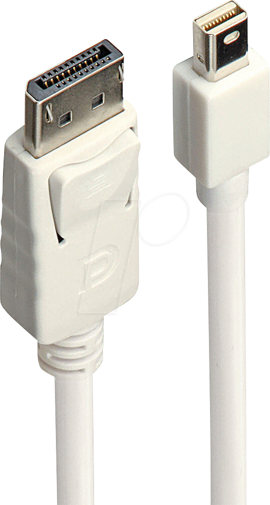 4002888410595 - LINDY Mini-DisplayPort DisplayPort Adapterkabel Mini DisplayPort Stecker DisplayPort Stecker 500 m Weiß 41059 UL-zertifiziert doppelt geschirmt Rund 4002888410595 - LINDY Mini-DisplayPort DisplayPort Adapterkabel Mini DisplayPort Stecker DisplayPort Stecker 500 m Weiß 41059 UL-zertifiziert doppelt geschirmt Rund