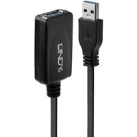 4002888431552 - LINDY USB-Kabel USB 32 Gen1 (USB 30   USB 31 Gen1) USB-A Stecker USB-A Buchse 500 m Schwarz 43155