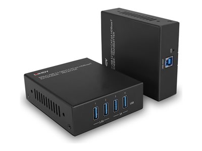 4002888434102 - LINDY - Sender und EmpfÃ¤nger - USB Netzwerk-Extender - USB 32 Gen 1 HDBaseT - Ã¼ber CAT 6a - bis zu 100 m